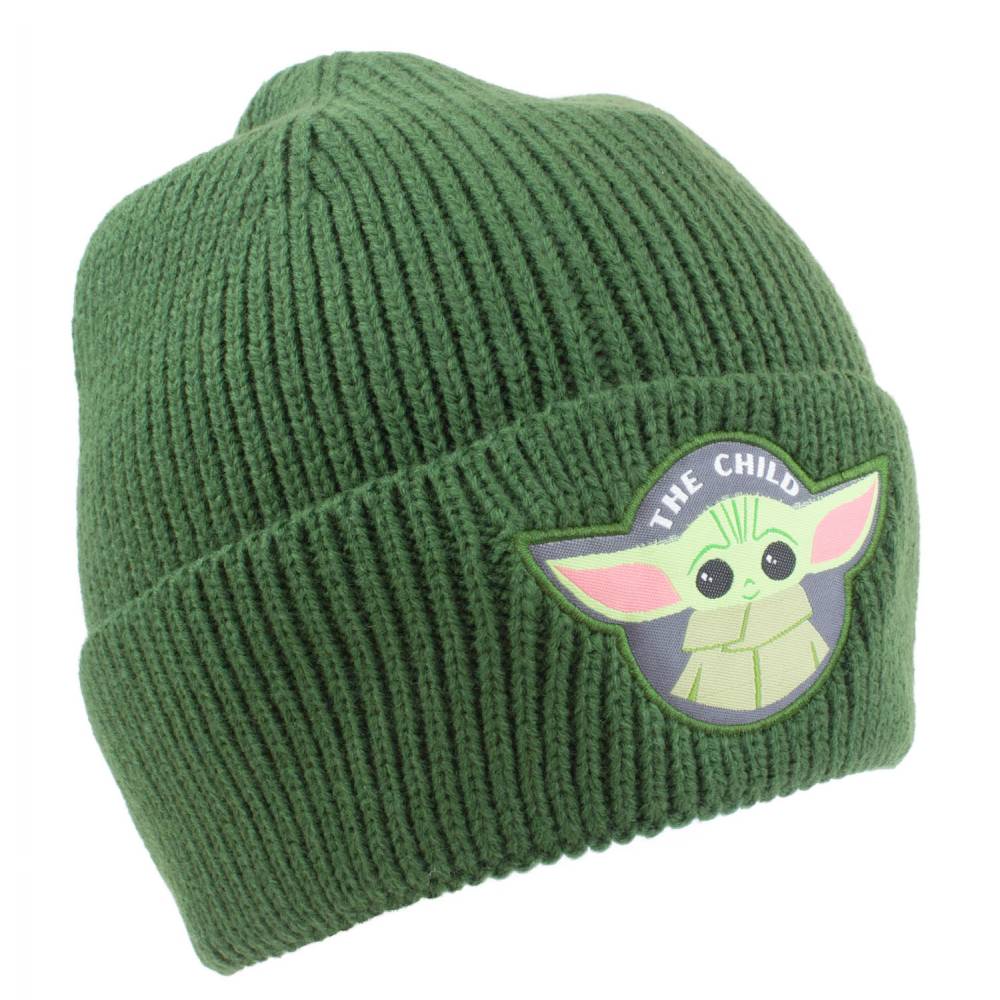 Disney Star Wars - The Mandalorian - Child Badge Bonnet - Vert